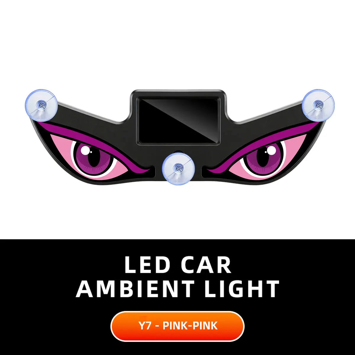 DemonEye™ Solar-Powered Wireless LED Ambient Light | Breathing Atmosphere Window & Dash Lamp