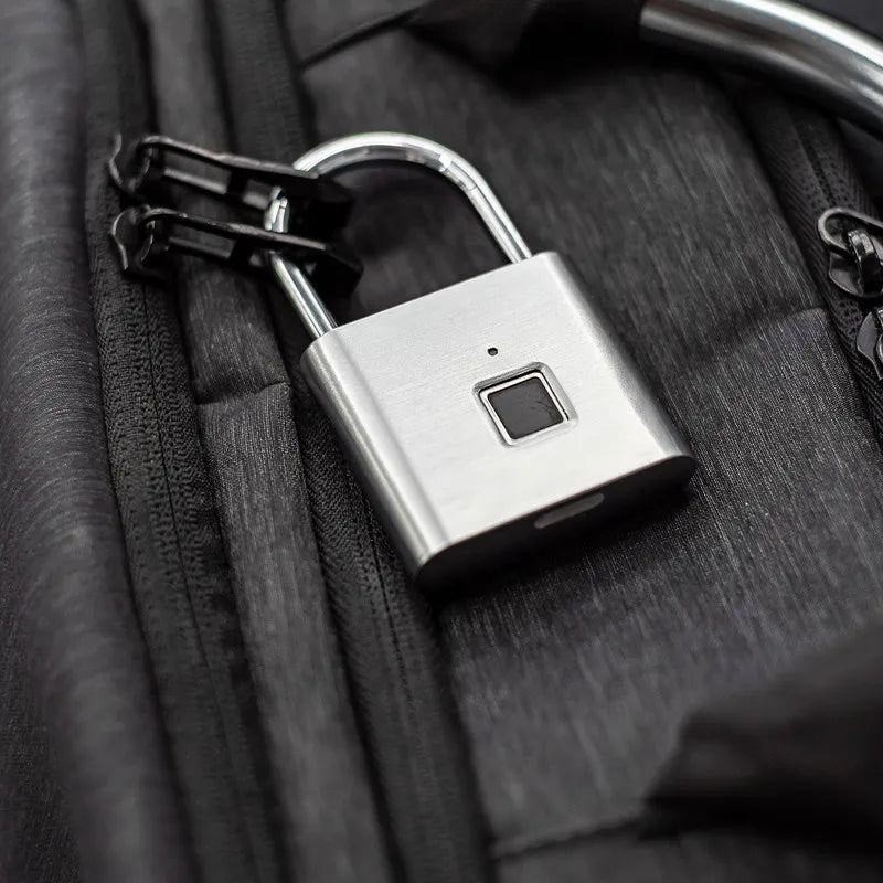 SecureLock™ Smart Fingerprint Padlock Canada | Keyless 
Waterproof Biometric Lock USB-C
