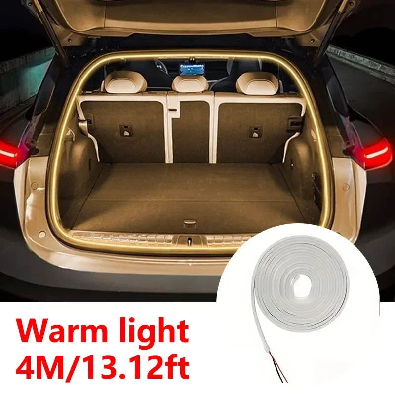 BrightTrunk™ Universal LED Trunk Light Strip | Wireless Auto-Sensing Tailgate Ambient Lighting