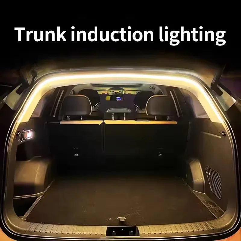 BrightTrunk™ Universal LED Trunk Light Strip | Wireless Auto-Sensing Tailgate Ambient Lighting