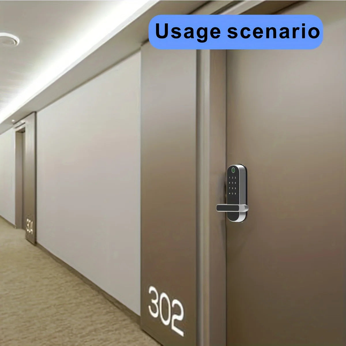 Smart Fingerprint Lock – Keyless Biometric Security for Home, Office & Cabinets