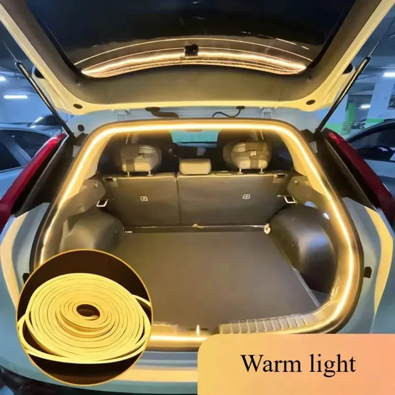 BrightTrunk™ Universal LED Trunk Light Strip | Wireless Auto-Sensing Tailgate Ambient Lighting
