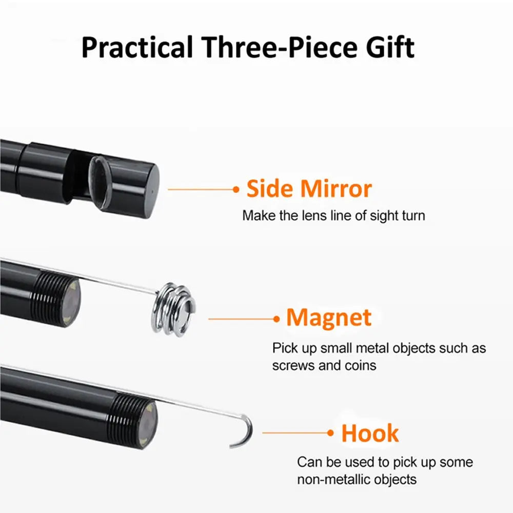 InspectPro™ HD Endoscope Camera Canada | WiFi Inspection 
Camera iPhone Android