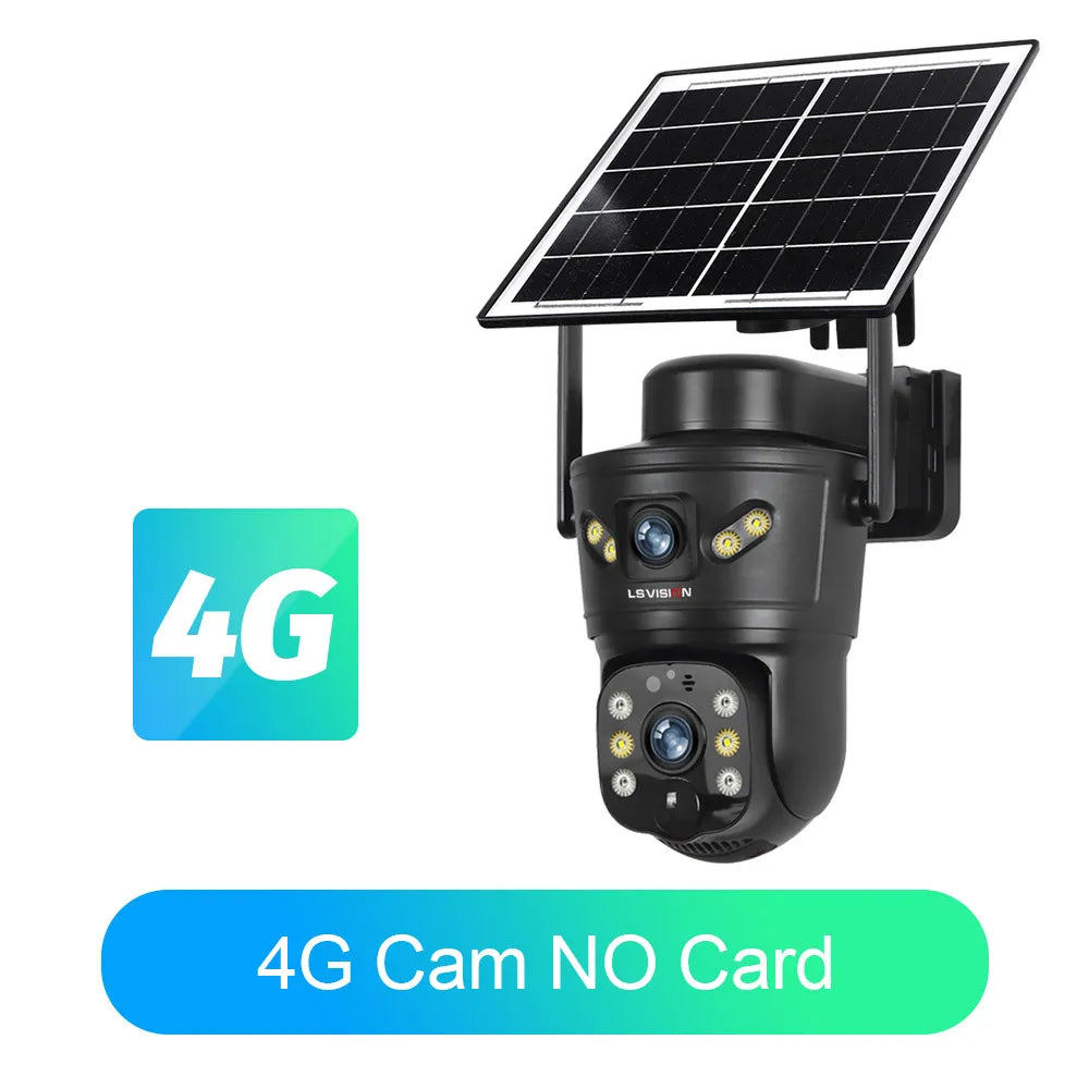 GuardVision™ 4G Solar Security Camera Canada | 8MP 
Outdoor WiFi CCTV Night Vision