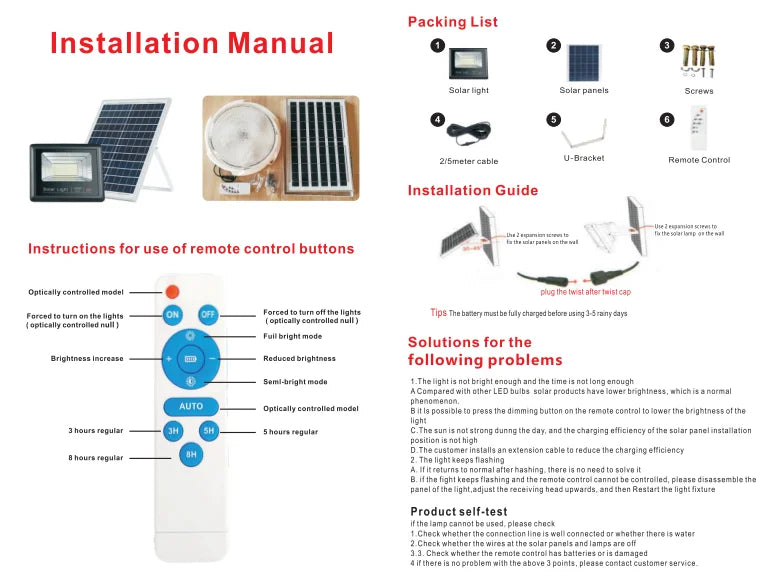 Pro 30W Solar Flood Light Canada | Outdoor 
Security Light Motion Sensor