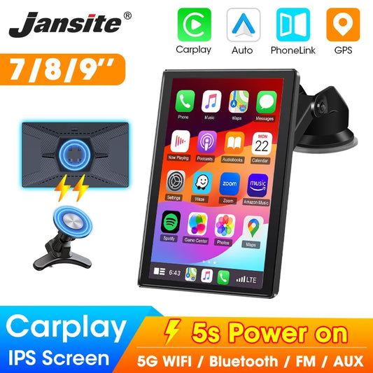 Pro 9" Wireless CarPlay Screen Android Auto Universal