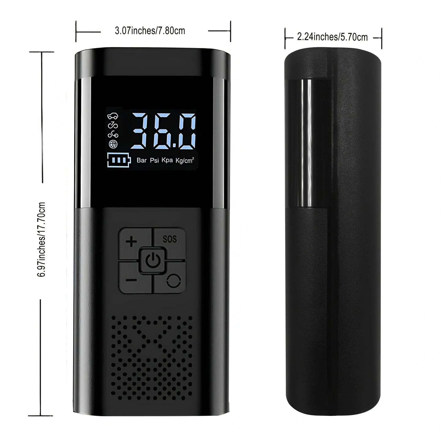 Pro Portable Tire Inflator Canada | 150PSI Digital 
Air Compressor Car Bike