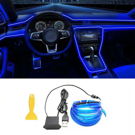 NeonDrive 5M Car Interior LED Strip Canada | USB RGB 
Ambient Light Car Decoration