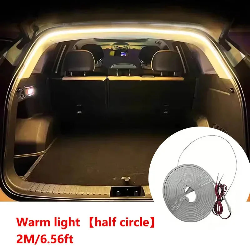 BrightTrunk™ Universal LED Trunk Light Strip | Wireless Auto-Sensing Tailgate Ambient Lighting