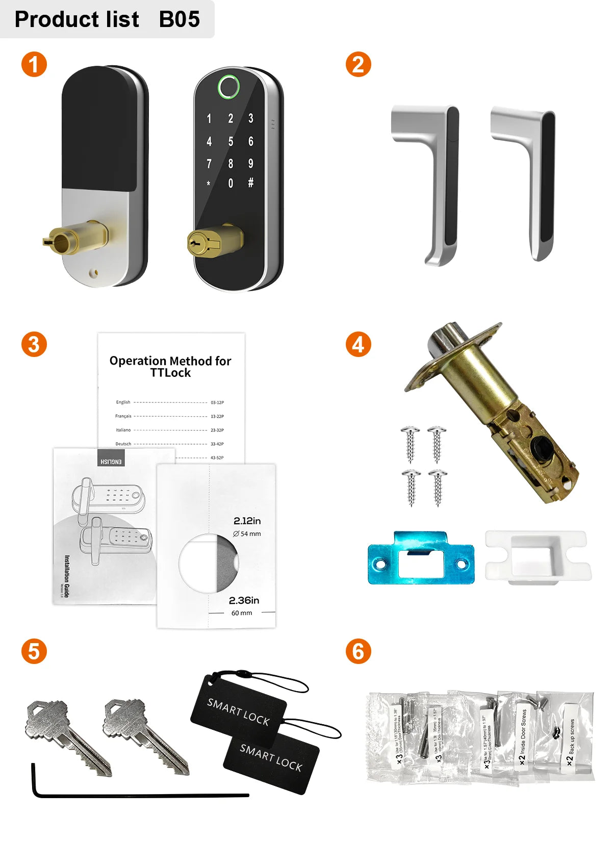 Smart Fingerprint Lock – Keyless Biometric Security for Home, Office & Cabinets