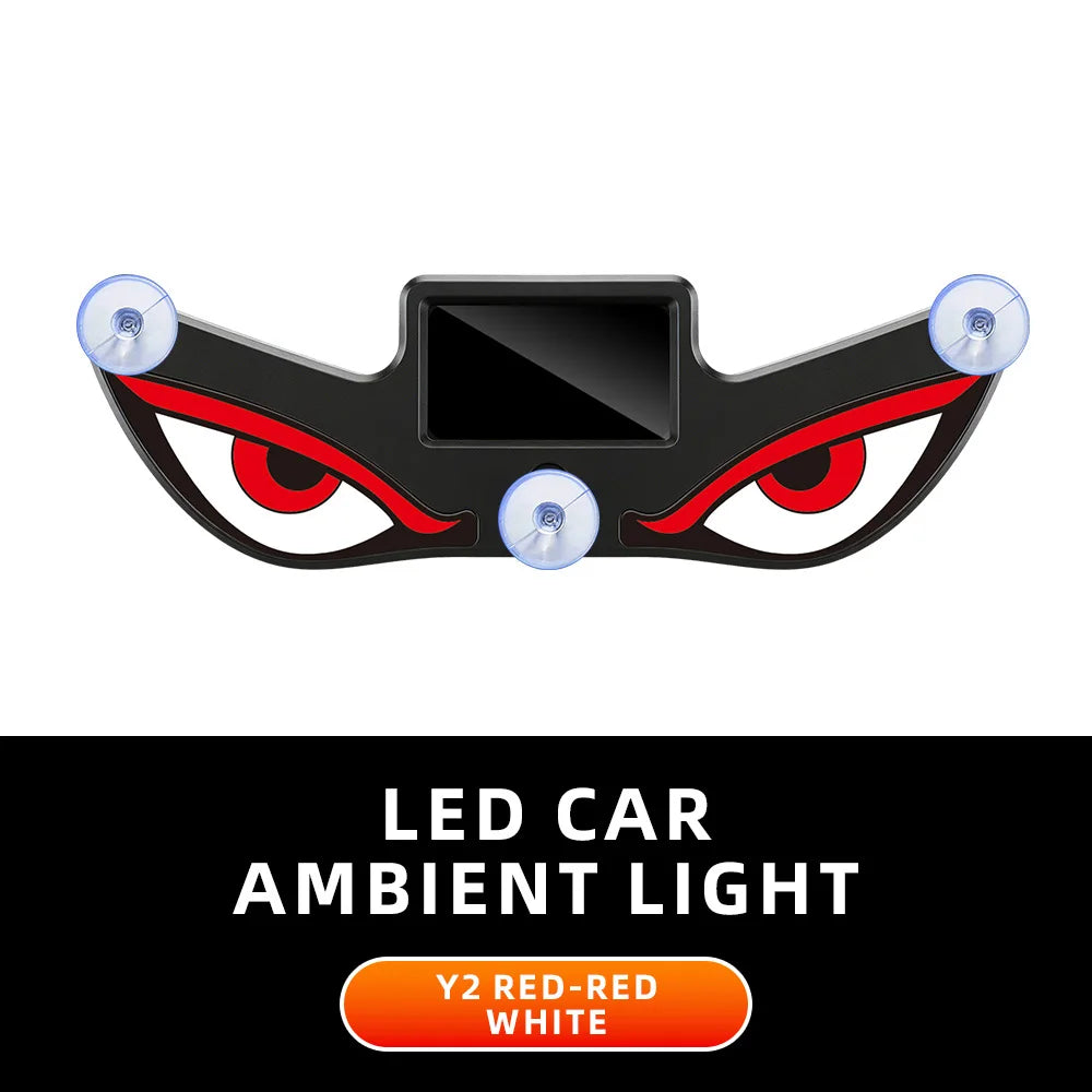 DemonEye™ Solar-Powered Wireless LED Ambient Light | Breathing Atmosphere Window & Dash Lamp