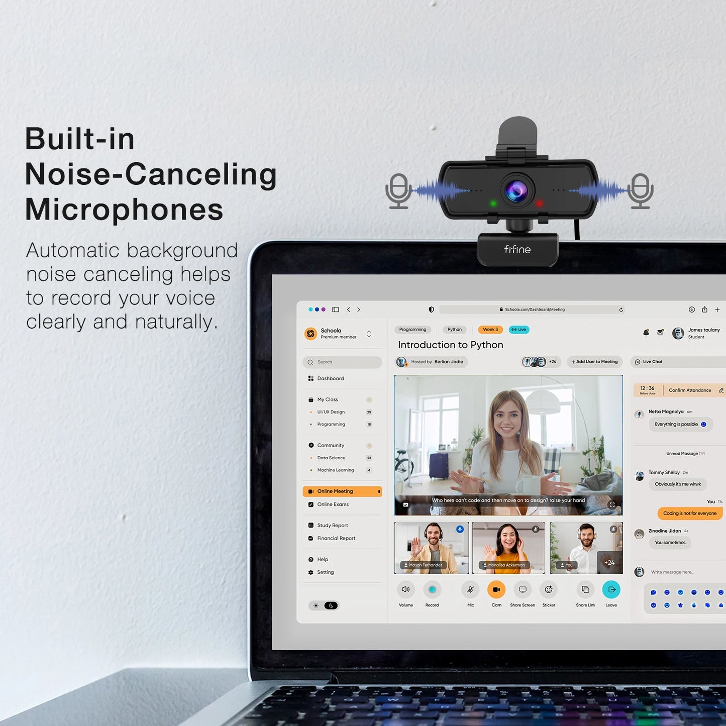 ClearView™ 2K Webcam Canada | 1440P HD Streaming Camera 
USB Plug & Play