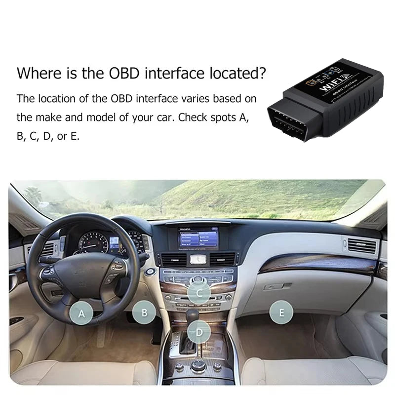 DiagPro™ WiFi OBD2 Scanner Canada | Car Diagnostic Tool 
iPhone Android PC Check Engine