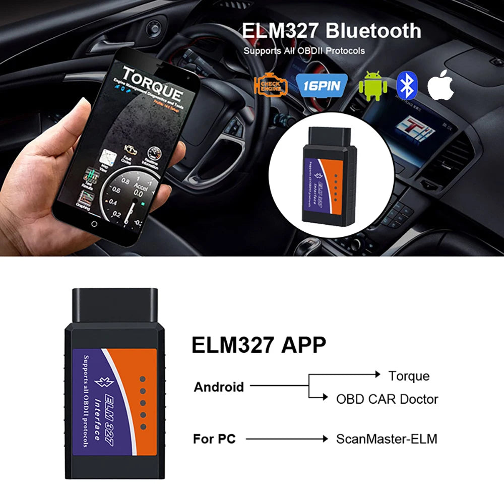 DiagPro™ Bluetooth OBD2 Scanner Canada | Car Diagnostic 
Tool iPhone Android Check Engine