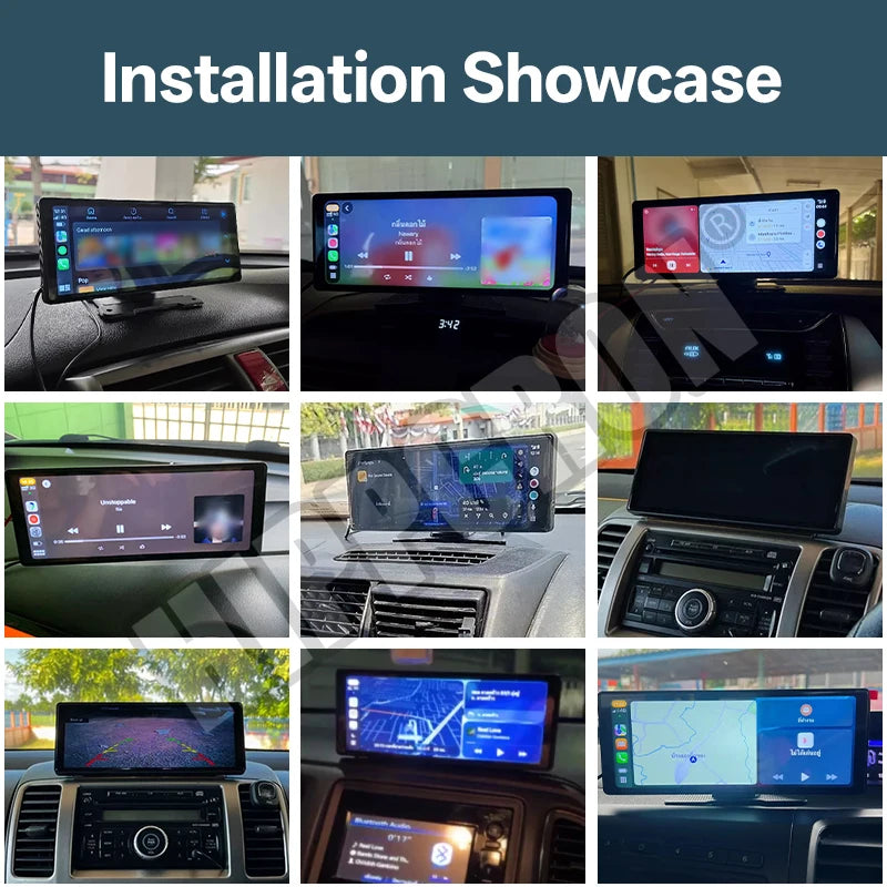DriveView™ 10.26" Wireless CarPlay & Android Auto Smart Screen | Dash Mirror Camera & Multimedia Player