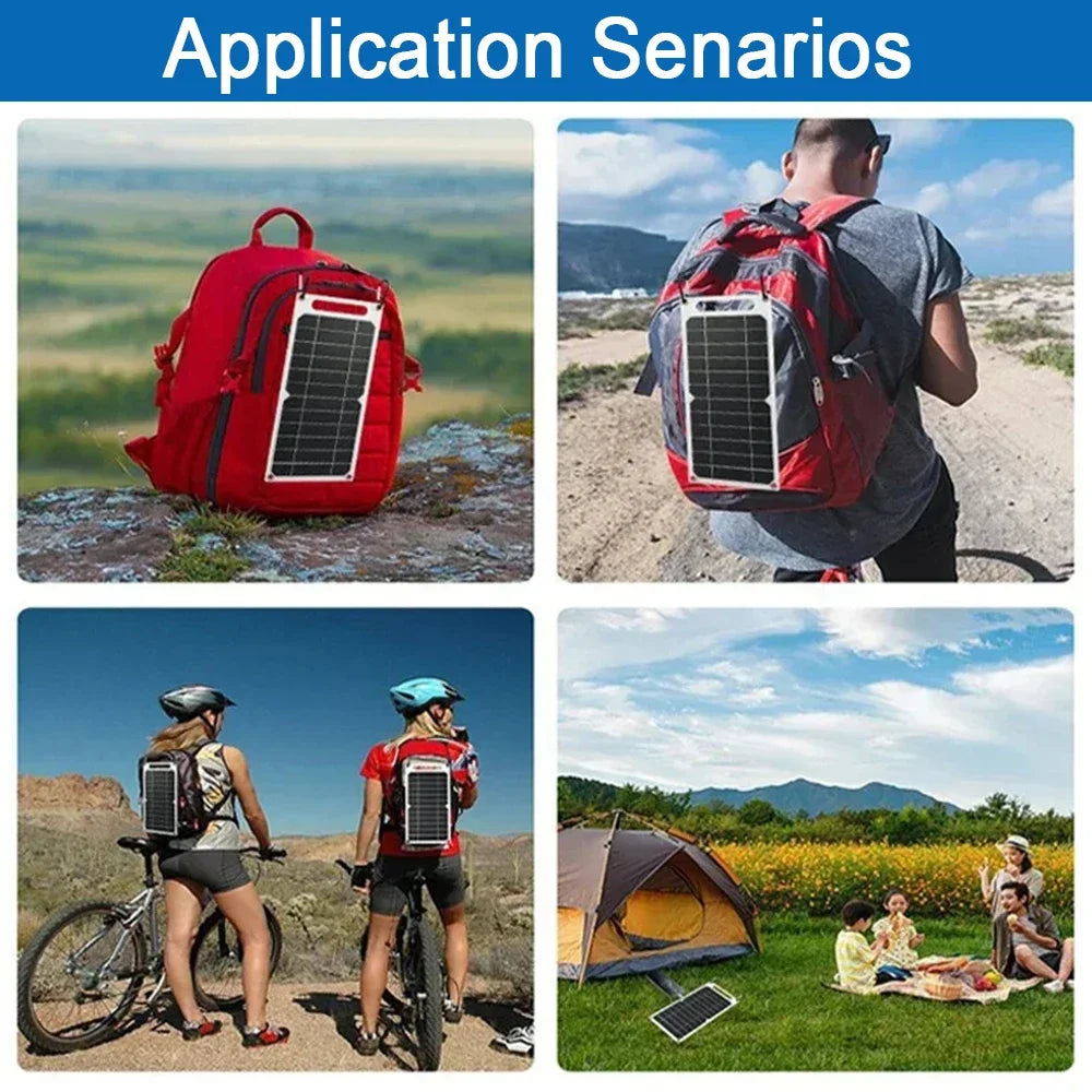 35W Foldable Solar Panel Canada | USB Camping 
Outdoor Charger