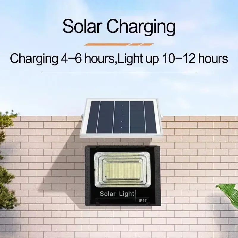 Pro 30W Solar Flood Light Canada | Outdoor 
Security Light Motion Sensor
