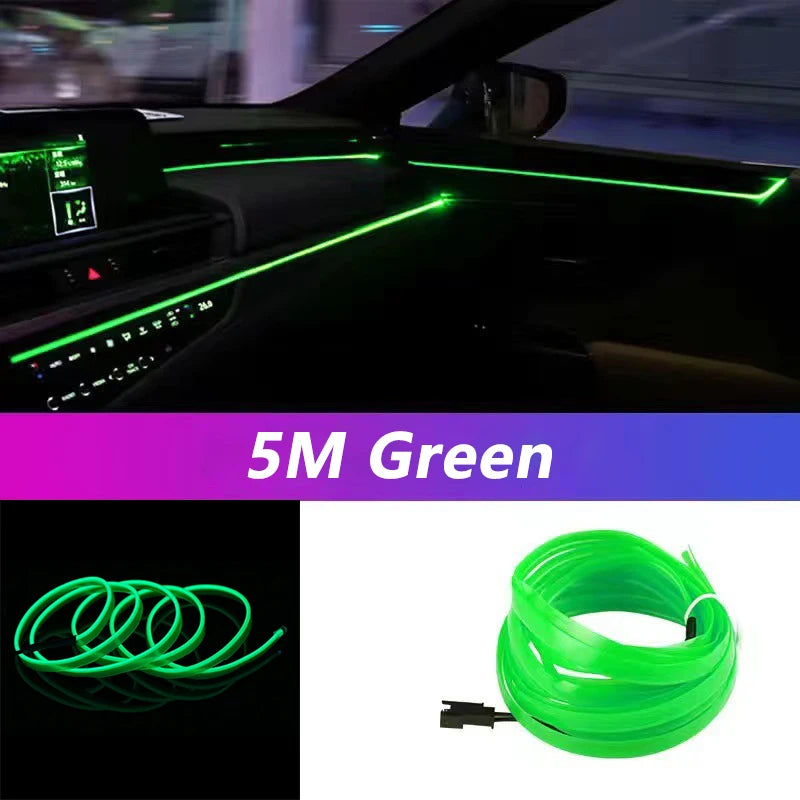 NeonDrive 5M Car Interior LED Strip Canada | USB RGB 
Ambient Light Car Decoration
