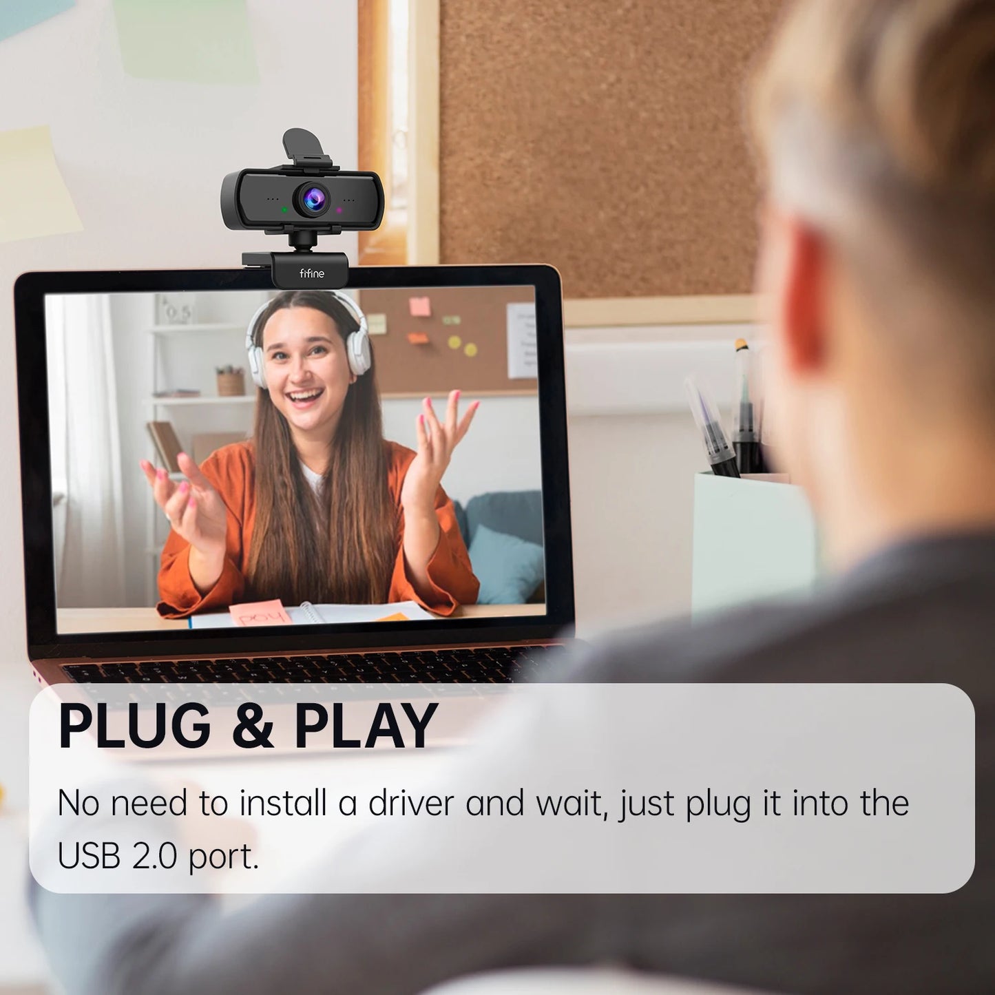 ClearView™ 2K Webcam Canada | 1440P HD Streaming Camera 
USB Plug & Play