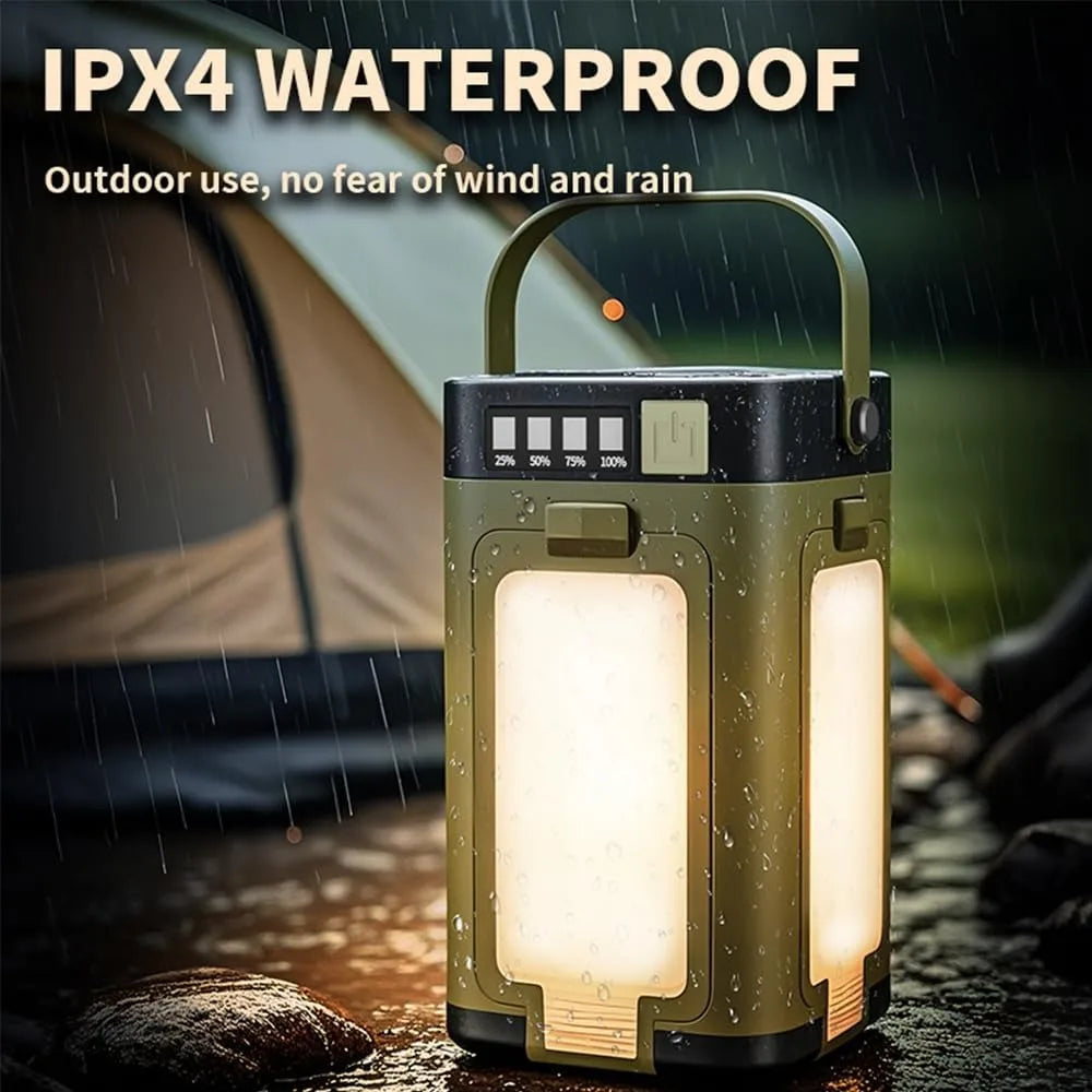 NorthLantern™ Solar Camping Lantern Canada | Foldable 
4-Panel Outdoor Emergency Light