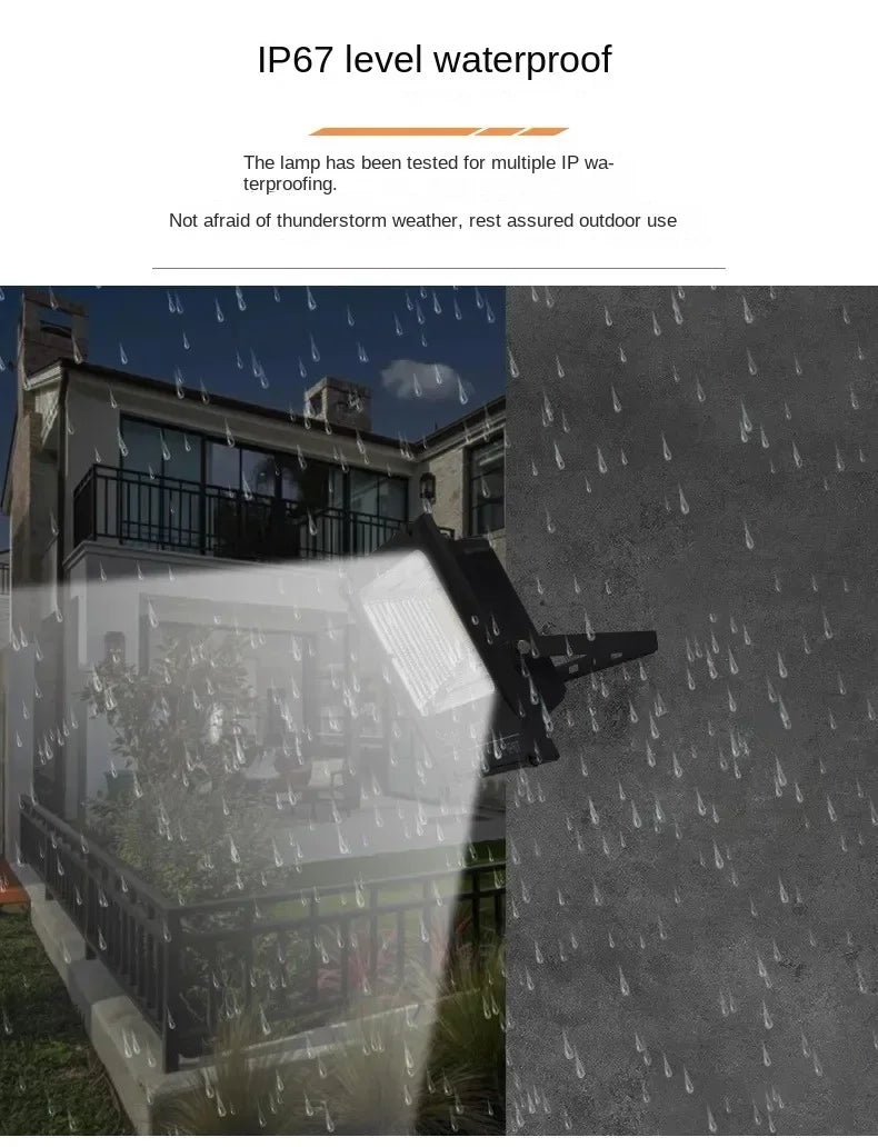 Pro 30W Solar Flood Light Canada | Outdoor 
Security Light Motion Sensor