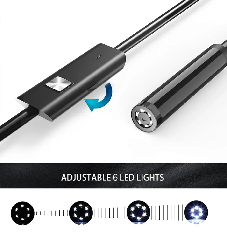 InspectPro™ HD Endoscope Camera Canada | WiFi Inspection 
Camera iPhone Android
