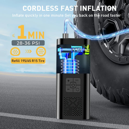 Pro Portable Tire Inflator Canada | 150PSI Digital 
Air Compressor Car Bike