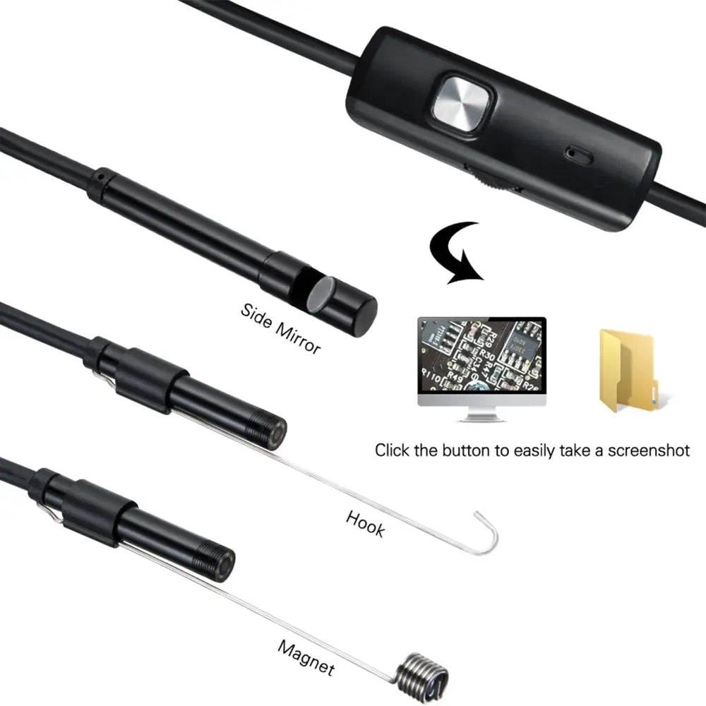 InspectPro™ HD Endoscope Camera Canada | WiFi Inspection 
Camera iPhone Android