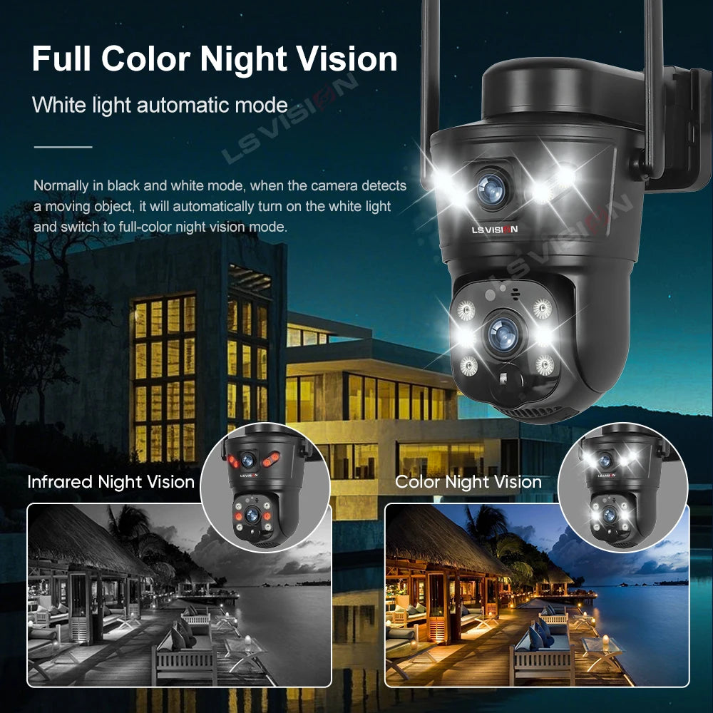GuardVision™ 4G Solar Security Camera Canada | 8MP 
Outdoor WiFi CCTV Night Vision