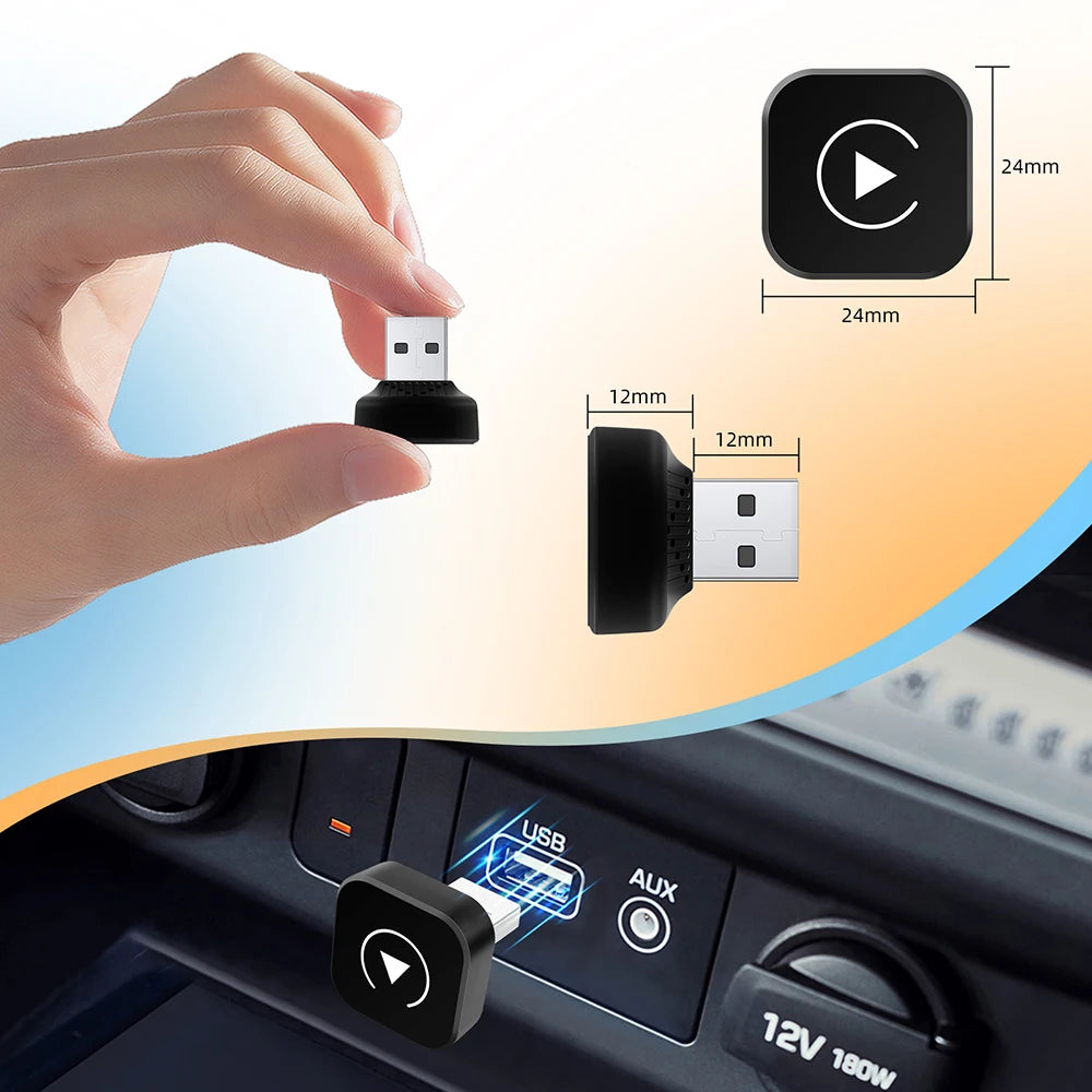 Pro Wireless CarPlay Adapter Canada | Plug & Play 
iPhone Android Auto